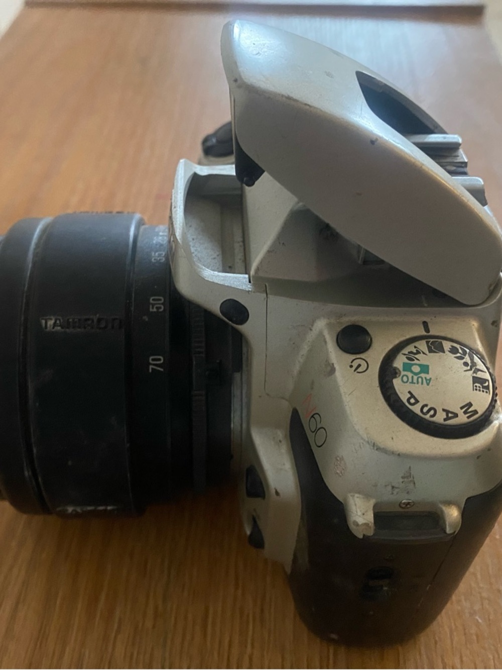 Nokia Silver and Black DSLR Camera with Tamron Lens